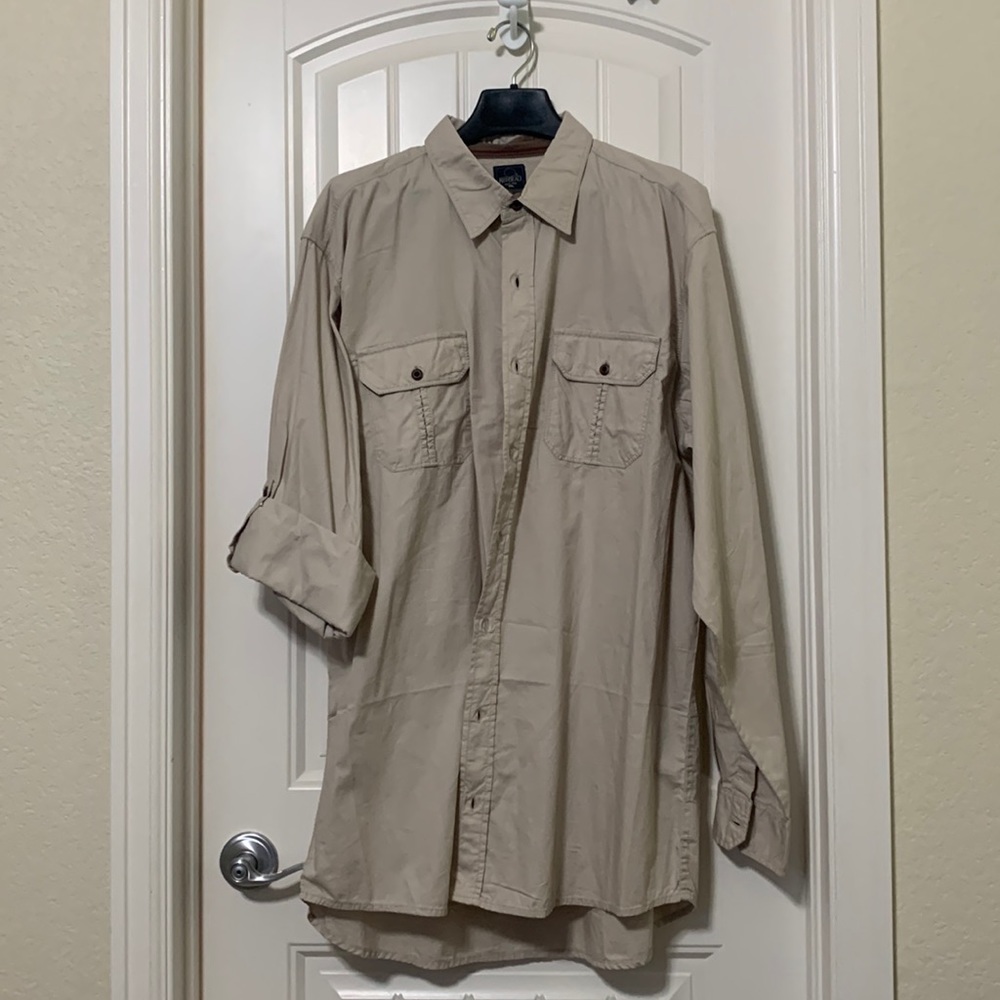 Redhead lightweight button up fishing shirt